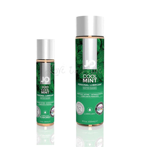 System Jo H2O Flavored Lubricant Cool Mint 30ml or 120ml buy in Singapore LoveisLove U4ria