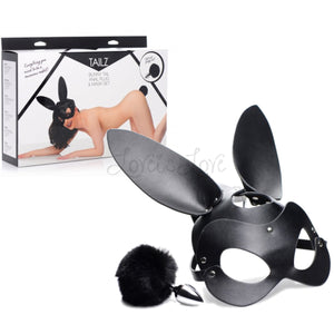 Tailz Bunny Tail Anal Plug and Mask Set Buy in Singapore LoveisLove U4Ria 