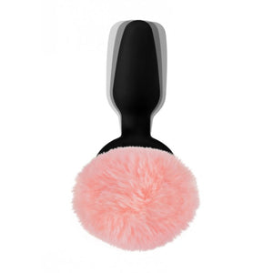 Tailz Vibrating Pink Bunny Tail Anal Plug buy in Singapore LoveisLove U4ria
