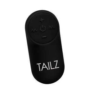Tailz Waggerz Moving and Vibrating Fox Tail Anal Plug With Remote Control
