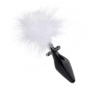 Tailz Fluffer Bunny Tail Glass Anal Plug Buy in Singapore LoveisLove U4ria 