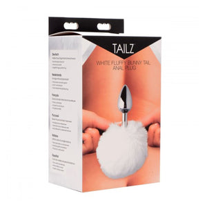Tailz White Fluffy Bunny Tail Anal Plug Buy in Singapore LoveisLove U4ria 