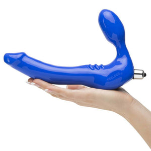 Tantus Feeldoe Slim Blue strapless strap-on ultra-premium silicone buy at LoveisLove U4Ria Singapore