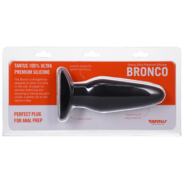 Tantus Bronco 100% Ultra-Premium Silicone Butt Plug
