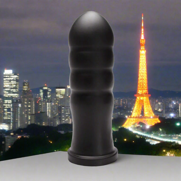 Tantus Meat Wave XL Anal Plug Onyx Black 11 Inches [Limited Time Offer]