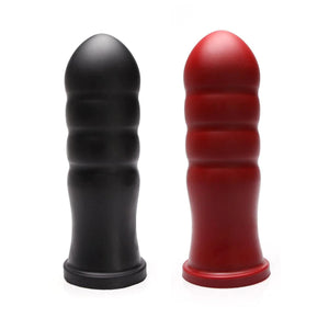 Tantus Meat Wave XL Anal Plug Onyx Black 11 Inches love is love buy sex toys singapore u4ria