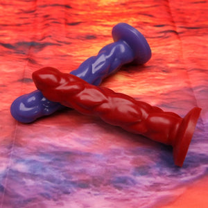 Tantus Paisley Textured Dildo Twilight Purple 6.5 Inches love is love buy sex toys singapore u4ria