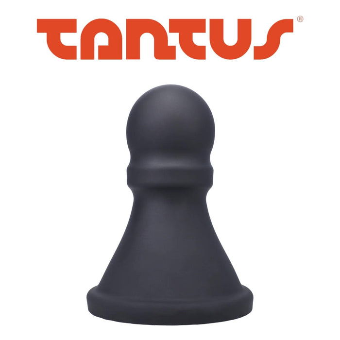 Tantus Pawn XL Stretching Anal Plug Byron Black 7.25 Inches