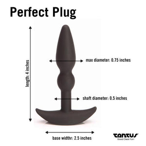 Tantus Perfect Plug Slim Ultra-Premium Silicone Butt Plug