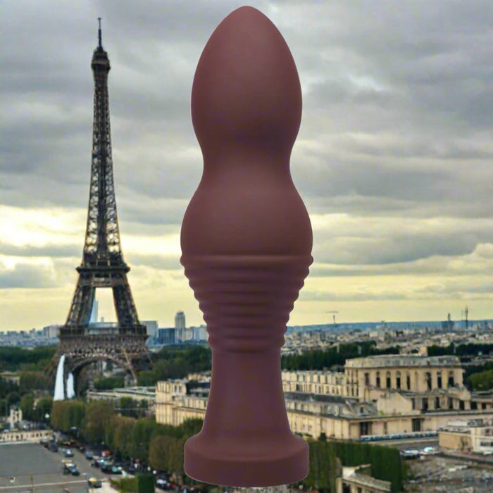 Tantus Piggy Firm XL Anal Plug Oxblood Red 10 Inches [Limited Period SALE]