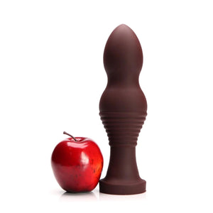 Tantus Piggy Firm XL Anal Plug Garnet Red 10 Inches love is love buy sex toys singapore u4ria