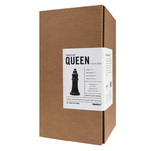 Tantus Queen XL Dildo Byron Black 11.5 Inches [Limited Time Offer]