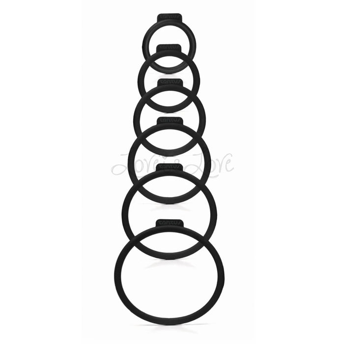 Tantus Silicone O-Ring Harness Set (In Six Different Sizes)