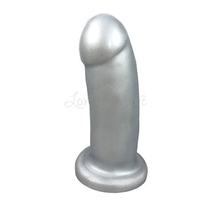 Tantus They/Them Super Soft Silicone Dildo Silver buy in Singpore Loveislove U4ria