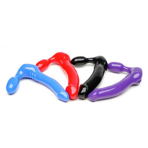 Tantus Feeldoe Vibrating Strapless Strap-On Classic Violet or Slim Blue