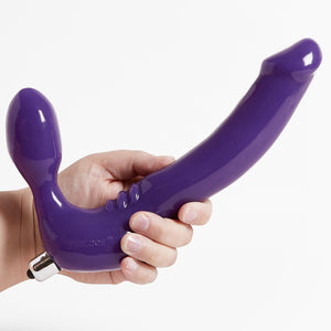 Tantus Feeldoe Classic Violet strapless strap-on ultra-premium silicone buy at LoveisLove U4Ria Singapore