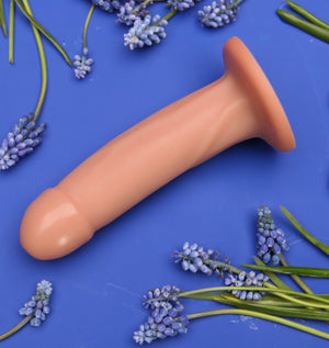 Tantus Mark O2 Dual Density Dildo 6.25 Inch Cocoa buy at LoveisLove U4Ria Singapore