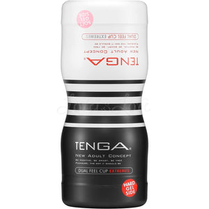 Tenga Dual Feel Cup Extreme (New Line Up Cup Series on Aug 2022) love is love buy sex toys in singapore u4ria loveislove