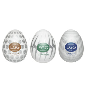 Tenga Egg Season 3 Hard-Boiled Strong Sensation (Crater or Thunder or Misty) Love Is Love U4ria Buy Sex Toys In Singapore