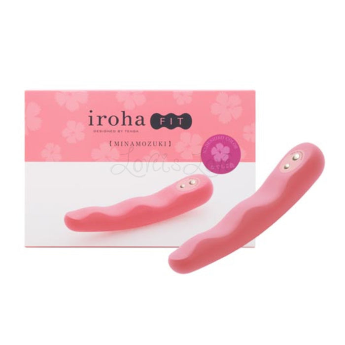 Tenga Iroha Fit MinaMozuki G Spot Massager 172 mm Nadeshiko Color
