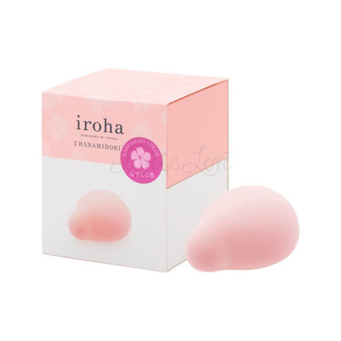 Tenga Iroha Hana Midori Silicone Clitoral Massager Nadeshiko Color (Last Piece)