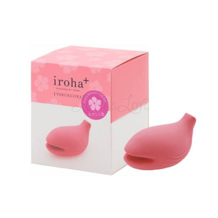 Tenga Iroha Plus Yoru Kujira Silicone Clitoral Massager Nadeshiko Color