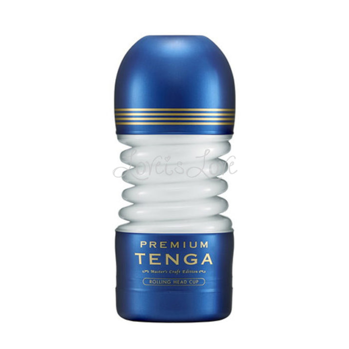 Tenga Premium Rolling Head Cup Blue (New 15th Anniversary Series)