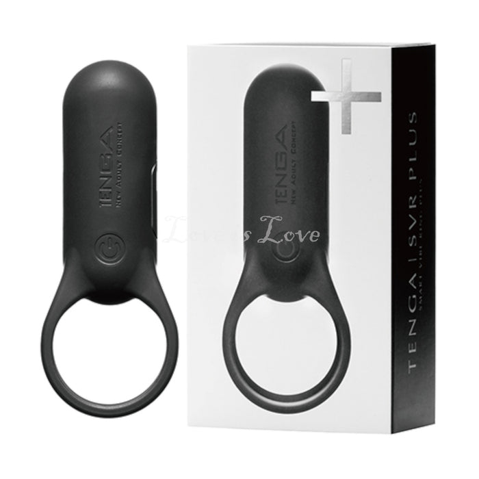 Tenga SVR Smart Vibe Ring Carmine or SVR Plus Black (New & 1.5 Times Stronger in Plus Version)