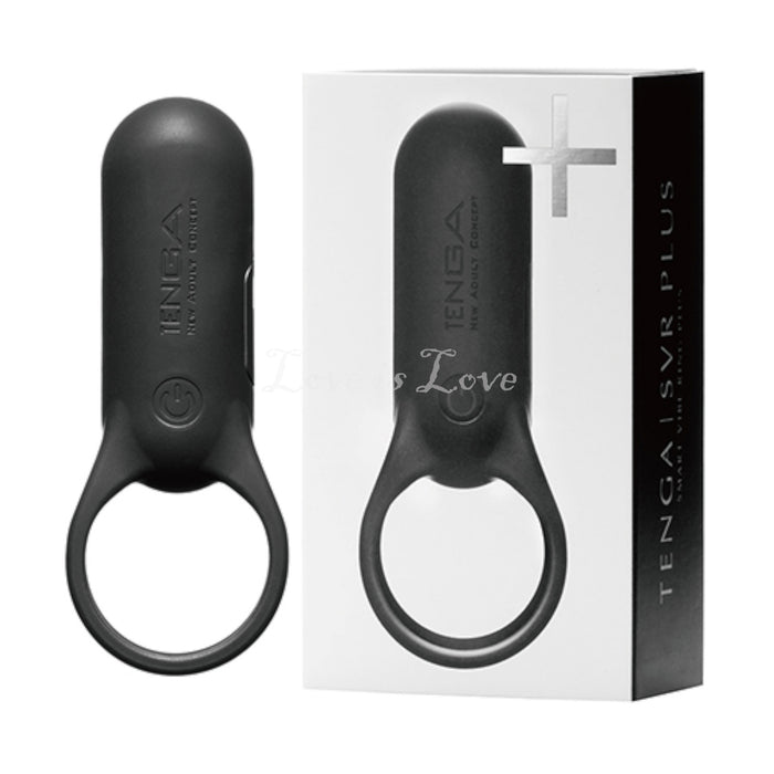 Tenga Smart Vibe Ring SVR Plus Black (New & 1.5 Times Stronger in Plus Version)