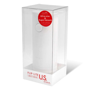 Tenga Flip-Lite U.S. Melty White discreet masturbator stamina training buy at LoveisLove U4Ria Singapore