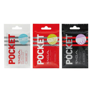 Tenga Pocket Wave Line (White) or Click Ball (Red) or Block Edge (Black) Buy in Singapore LoveisLove U4ria 