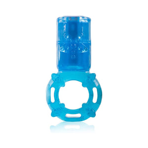 The Screaming O The Big OMG Rechargeable Vibrating Cock Ring in Blue Buy in Singapore LoveisLove U4Ria