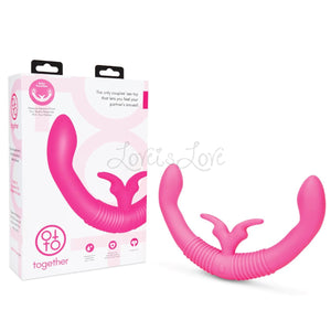 Together Vibe Rechargeable Vibrating Rabbit Double Dong Buy in Singapore LoveisLove U4Ria 