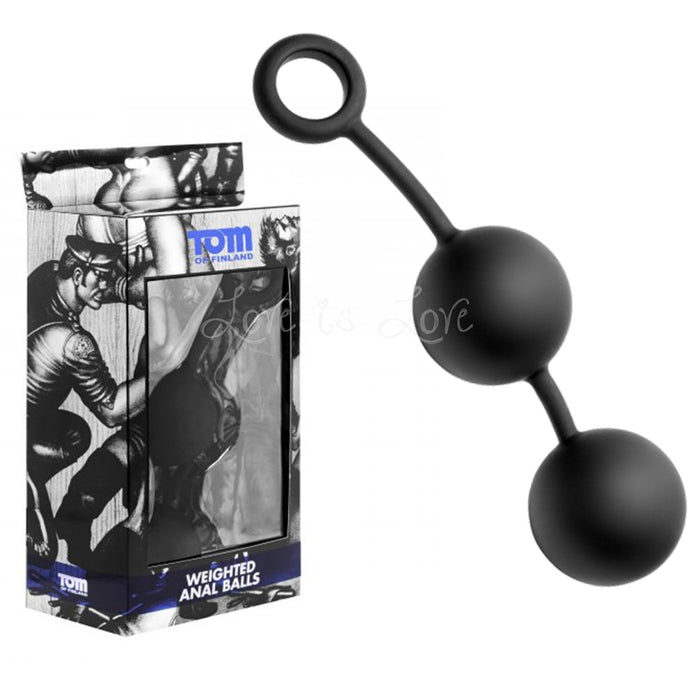 Tom Of Finland Weighted Anal Balls (Authorized Dealer)