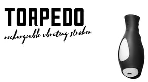 VeDo Torpedo Vibrating Rechargeable Stroker Black