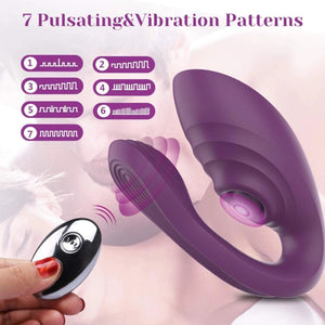 Tracy's Dog Nina Vibe Couple Vibrator Purple Buy in Singapore LoveisLove U4Ria 