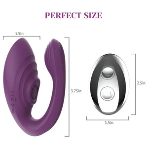 Tracy's Dog Nina Vibe Couple Vibrator Purple Buy in Singapore LoveisLove U4Ria 