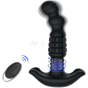 Tracy's Dog Remote Control Anal and Prostate Massager with Rotation and Vibration Black Buy in Singapore LoveisLove U4Ria 