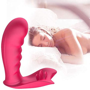 Tracy's Dog Wearable Butterfly Remote Control Vibrator Pink Buy in Singapore LoveisLove U4Ria 