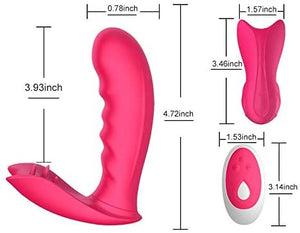 Tracys Dog Wearable Butterfly Clitoral Stimulation G-Spot Remote Control