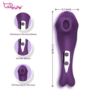 Tracy's Dog P.Cat Clitoral Sucking Vibrator buy at LoveisLove U4Ria Singapore