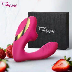 Tracy's Dog Clitoral Sucking and G-Spot Vibrator buy at LoveisLove U4Ria Singapore