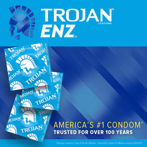 Trojan Enz with Spermicidal Lubricant Condom 3 pcs Buy in Singapore LoveisLove U4Ria 