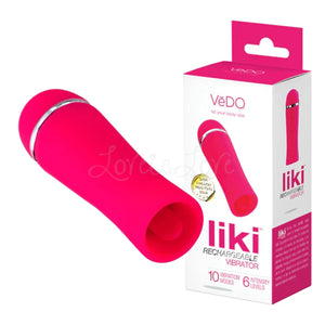 VeDO Liki Rechargeable Flicker in Foxy Pink love is love buy sex toys in singapore u4ria loveislove