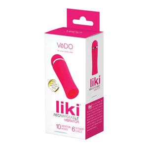 VeDO Liki Rechargeable Flicker in Foxy Pink love is love buy sex toys in singapore u4ria loveislove