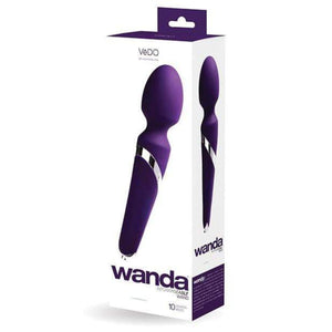 VeDO Wanda Rechargeable Wand Vibe Foxy Pink or Deep Purple Love Is Love Singapore Sex Toys U4ria Buy In Singapore