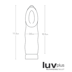 VeDO Luv Plus Rechargeable Vibe Clit Massager
