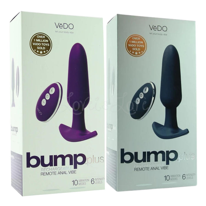 VeDO Bump Plus Rechargeable Remote Control Anal Vibe