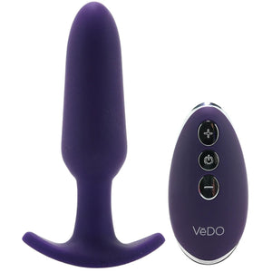VeDO Bump Plus Rechargeable Remote Control Anal Vibe Purple Buy in Singapore LoveisLove U4Ria 