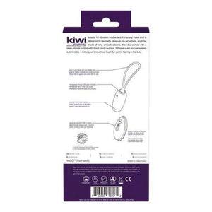 VeDo Kiwi Rechargeable Insertable Bullet Vibe Tease Me Deep Purple  Love Is Love Buy In Singapore Sex Toys U4ria